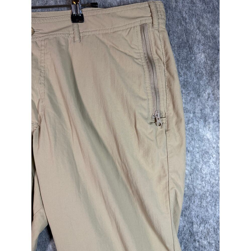Clothing Arts Mens P Cubed Pick-Pocket Proof Travel Pants Tan 38x30 Casual - Picture 2 of 10